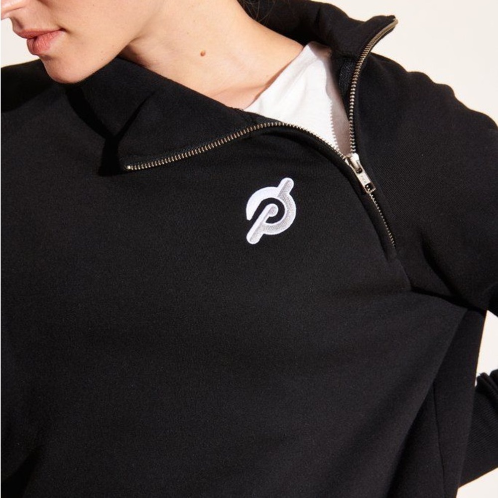 Peloton Side Zip Sweatshirt- size medium - NWT
